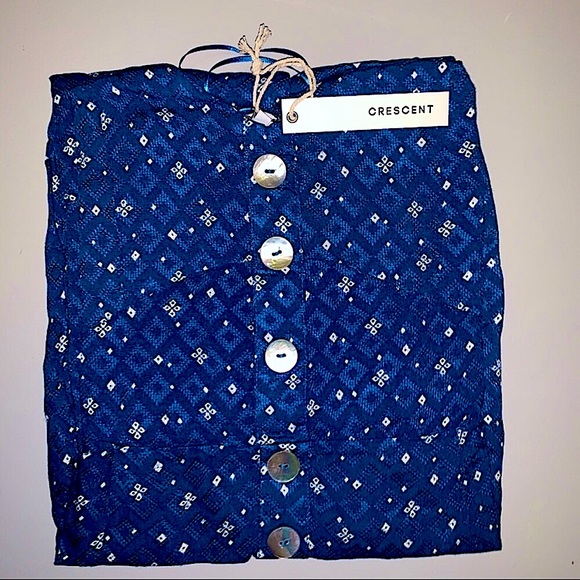 ✨NEW Crescent Jumpsuit with Beautiful Details Rust Blue Black  😍 - Picture 9 of 12